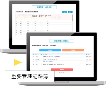 必要な機能だけを残し分かりやすく一括管理